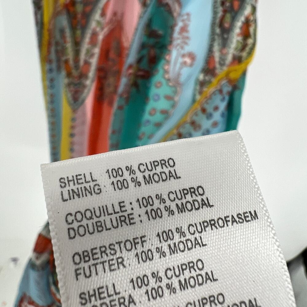 Anthropologie Dress Womens 8 Floral Maxi Rainbow Boho‎ Virginia Peasant Romantic - Picture 9 of 11